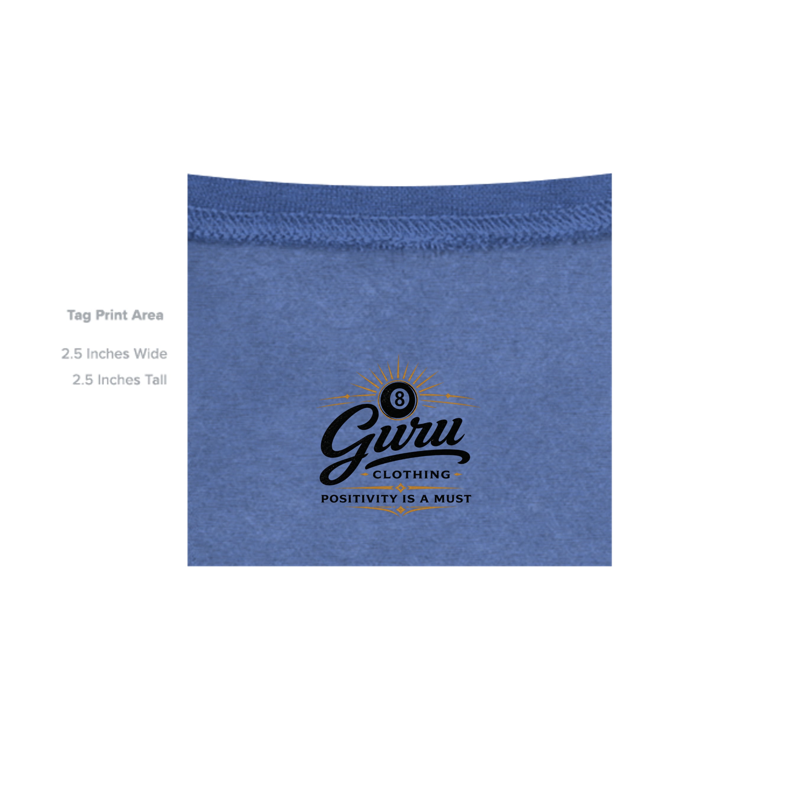 Heather Sport Royal - G185 - INSIDE_TAG_LINE