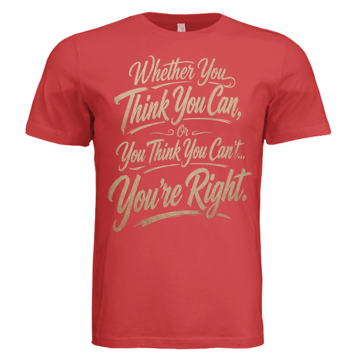 SOLID RED TRIBLN - 3413C - FRONT