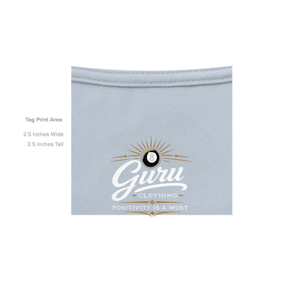 Solid Carolina Blue Triblend - 3413C - INSIDE_TAG_LINE