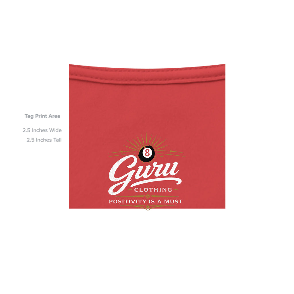 SOLID RED TRIBLN - 3413C - INSIDE_TAG_LINE