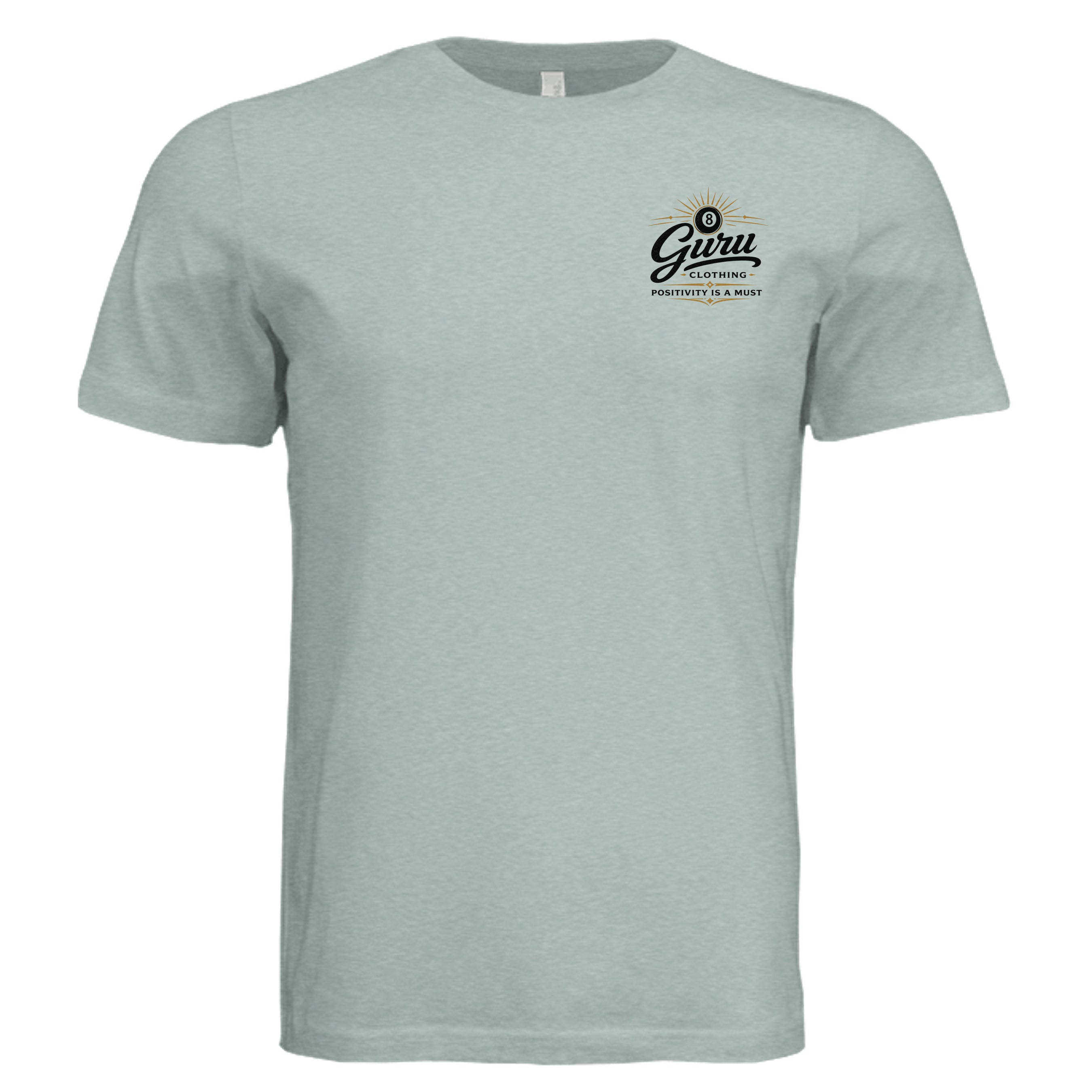 Dusty Blue Triblend - 3413C - FRONT