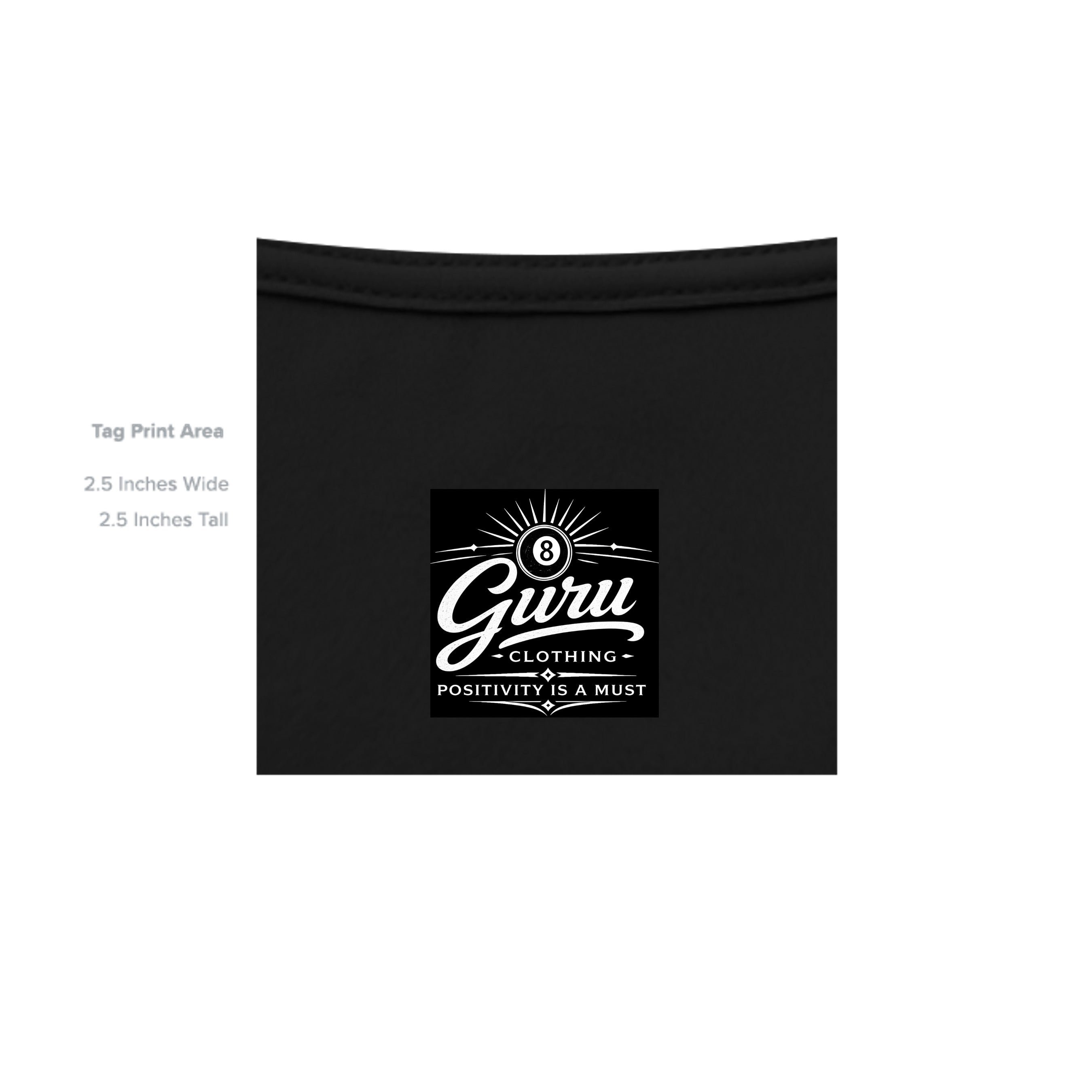 SLD BLK TRIBLEND - 3413C - INSIDE_TAG_LINE