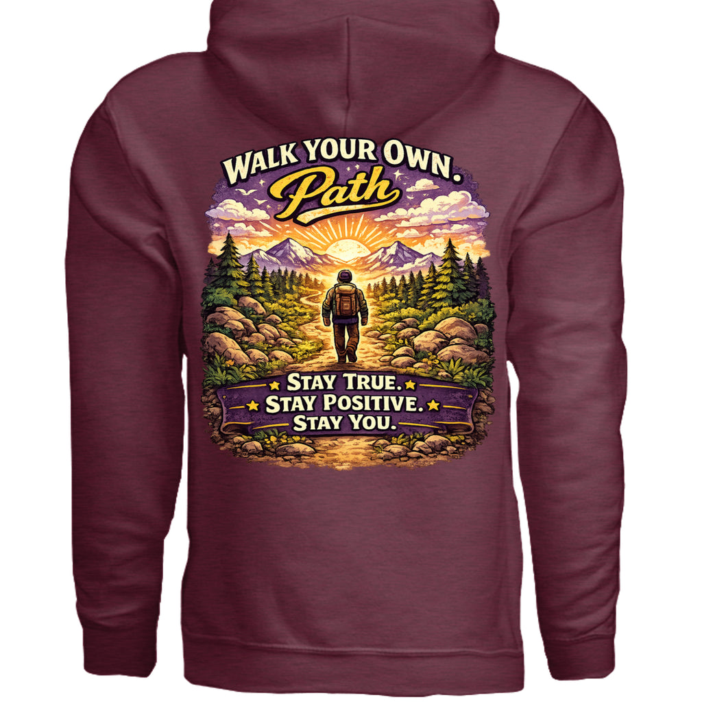 Heather Sport Dark Maroon - G185 - BACK