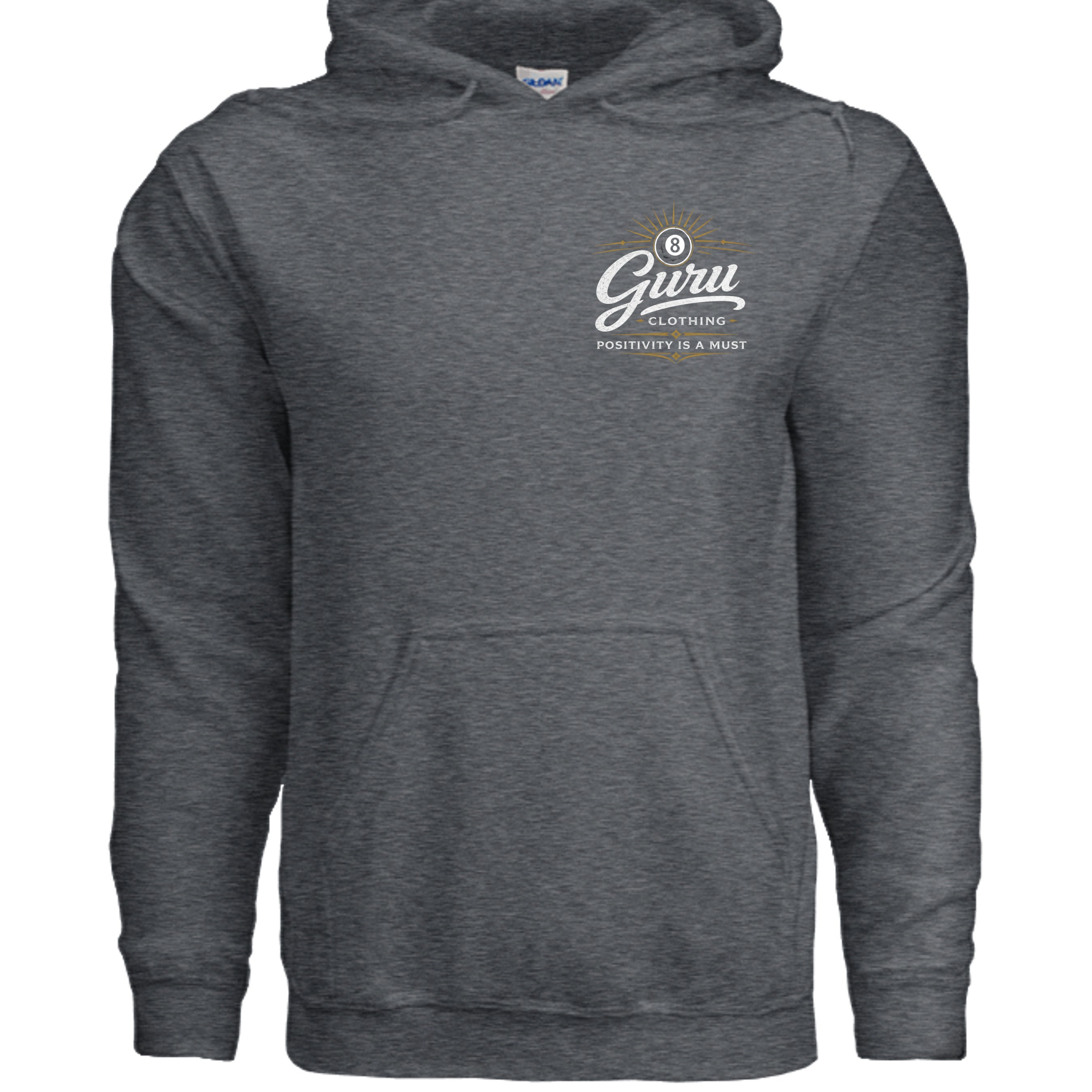 DARK HEATHER - G185 - FRONT