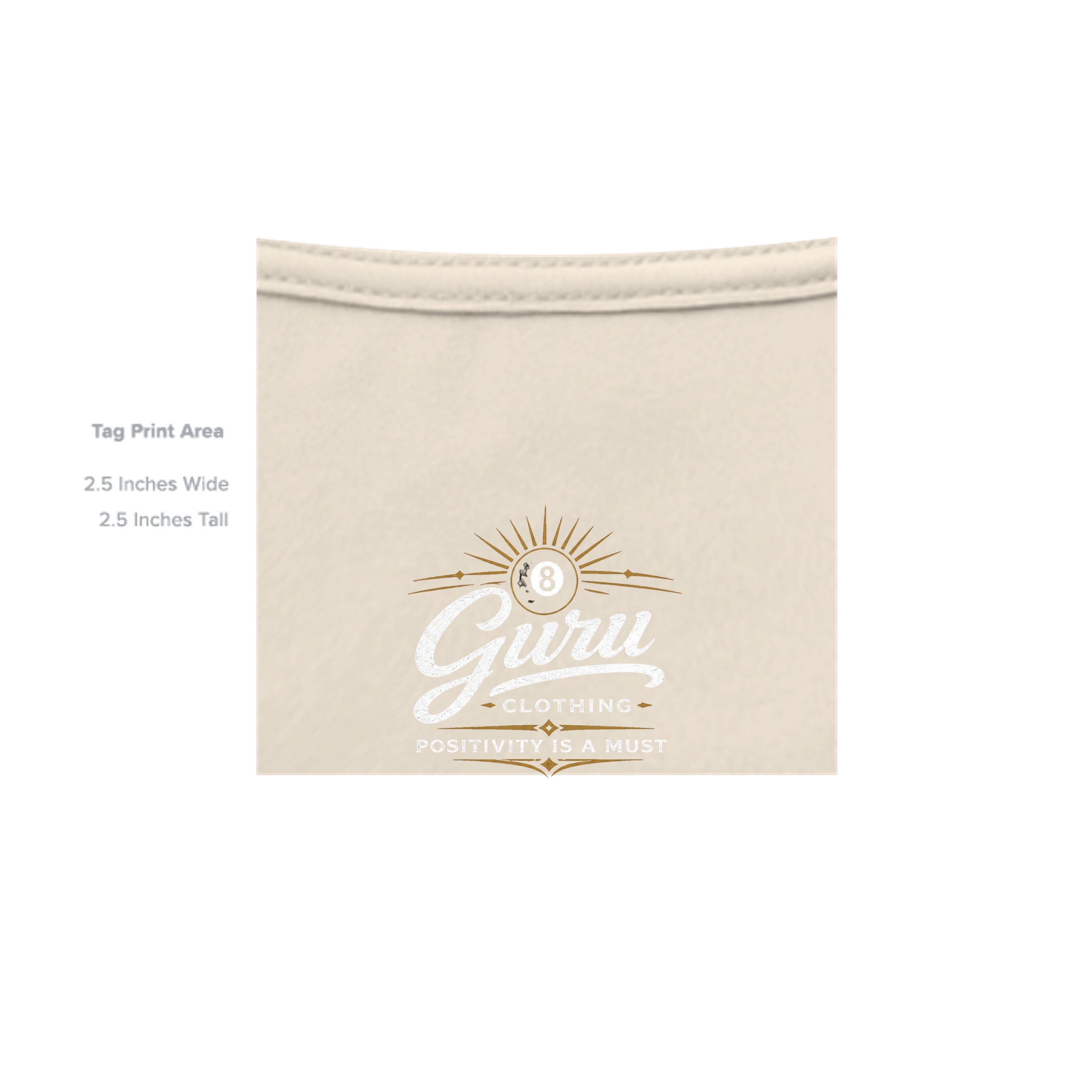 Solid Natural Triblend - 3413C - INSIDE_TAG_LINE