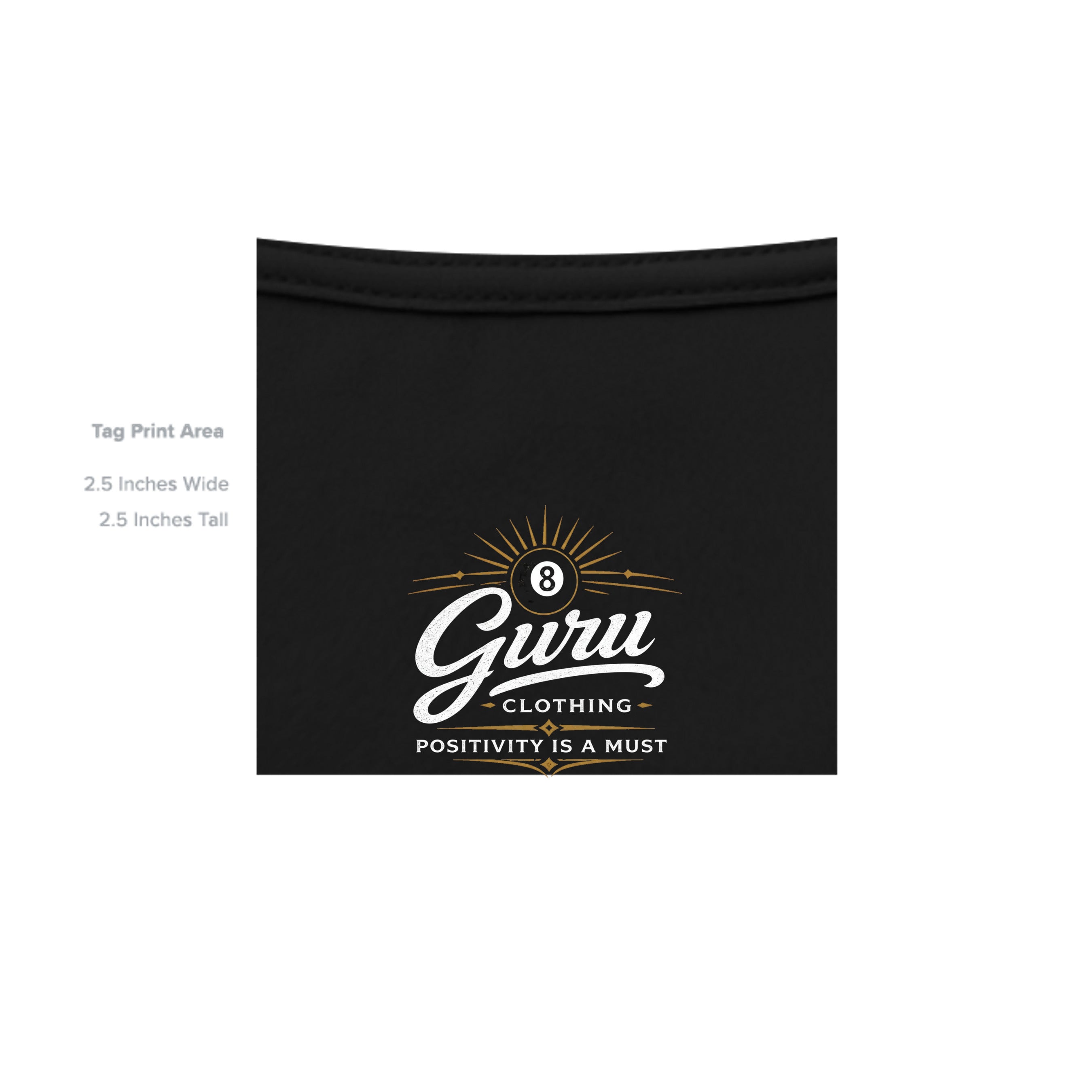 SLD BLK TRIBLEND - 3413C - INSIDE_TAG_LINE