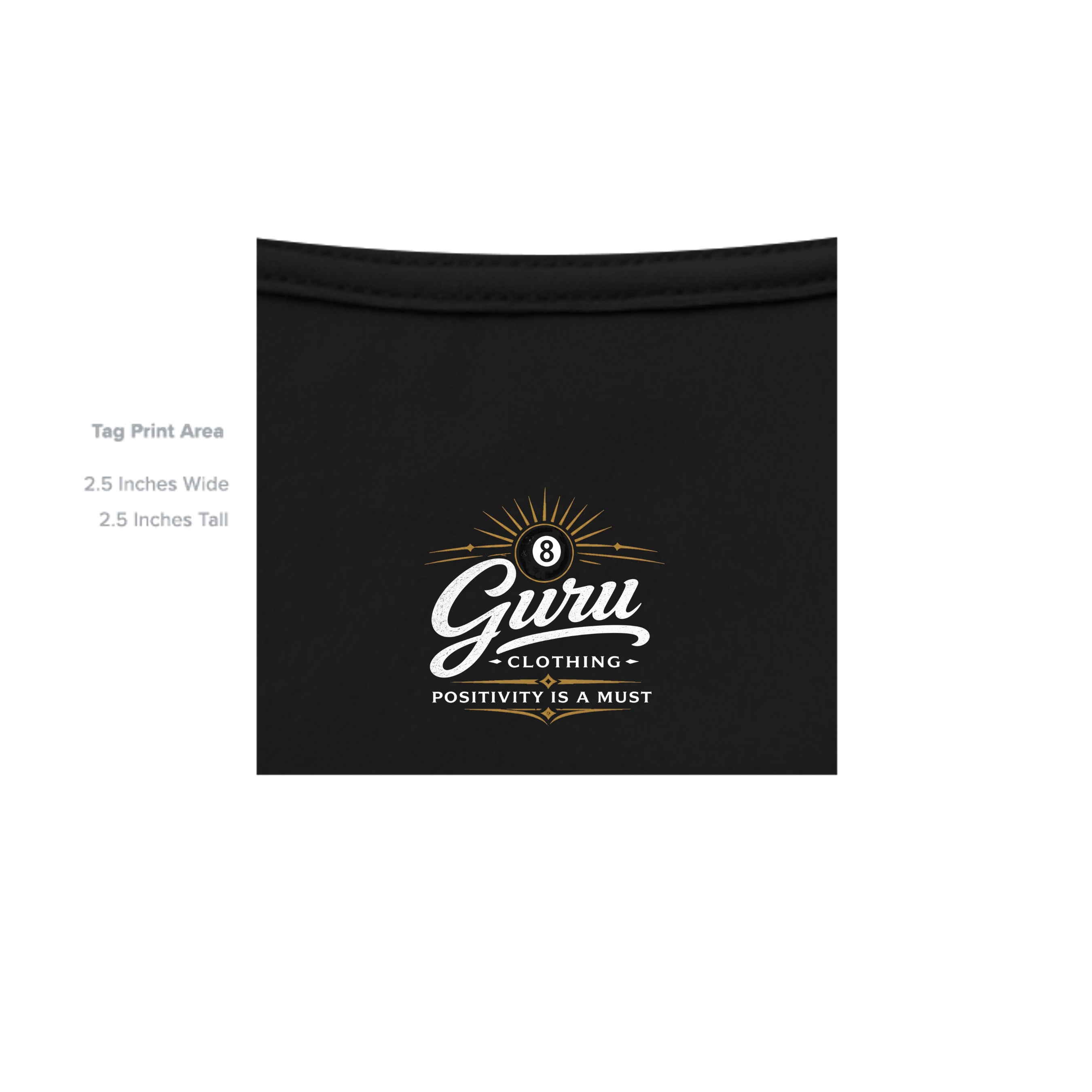 SLD BLK TRIBLEND - 3413C - INSIDE_TAG_LINE