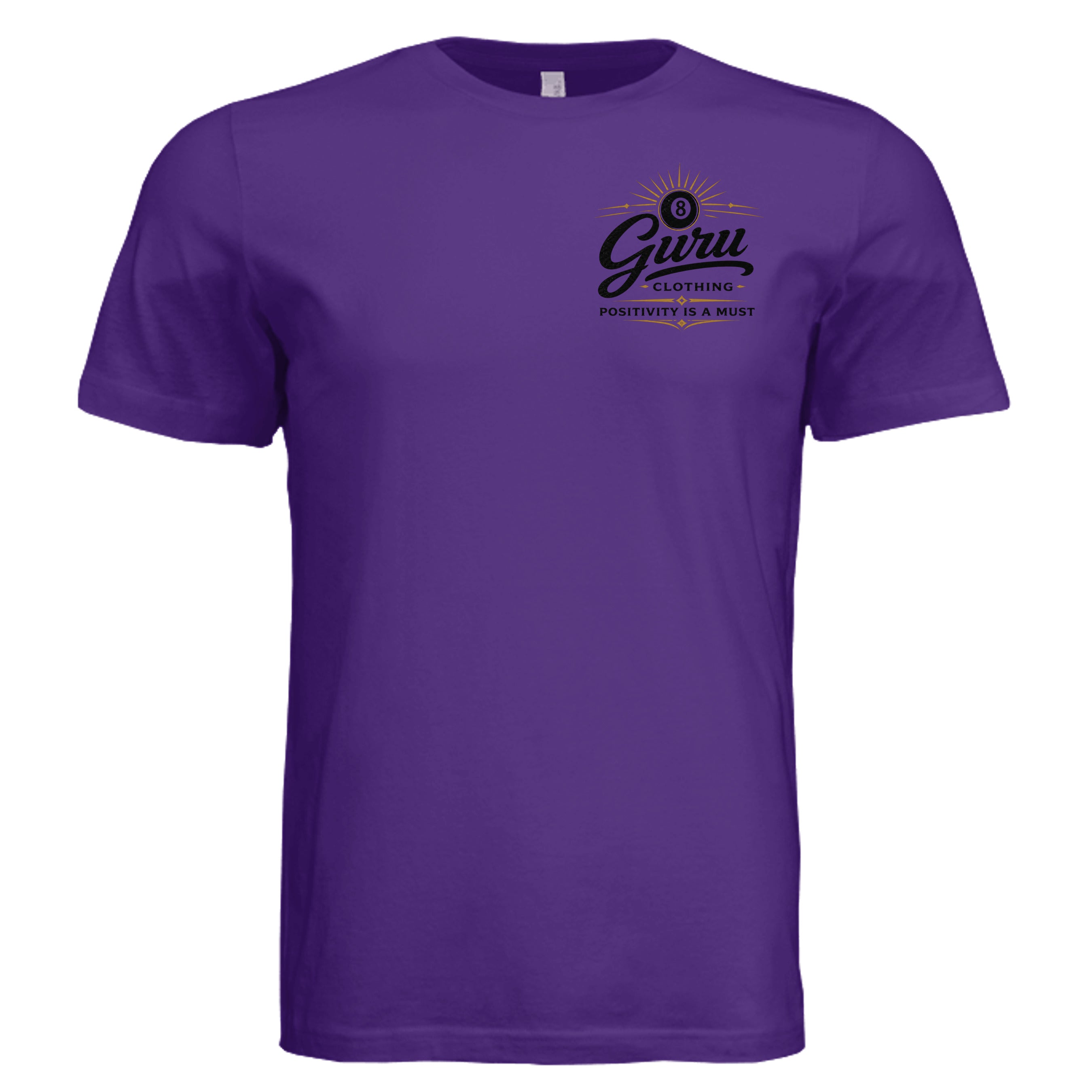 Solid Team Purple Triblend - 3413C - FRONT