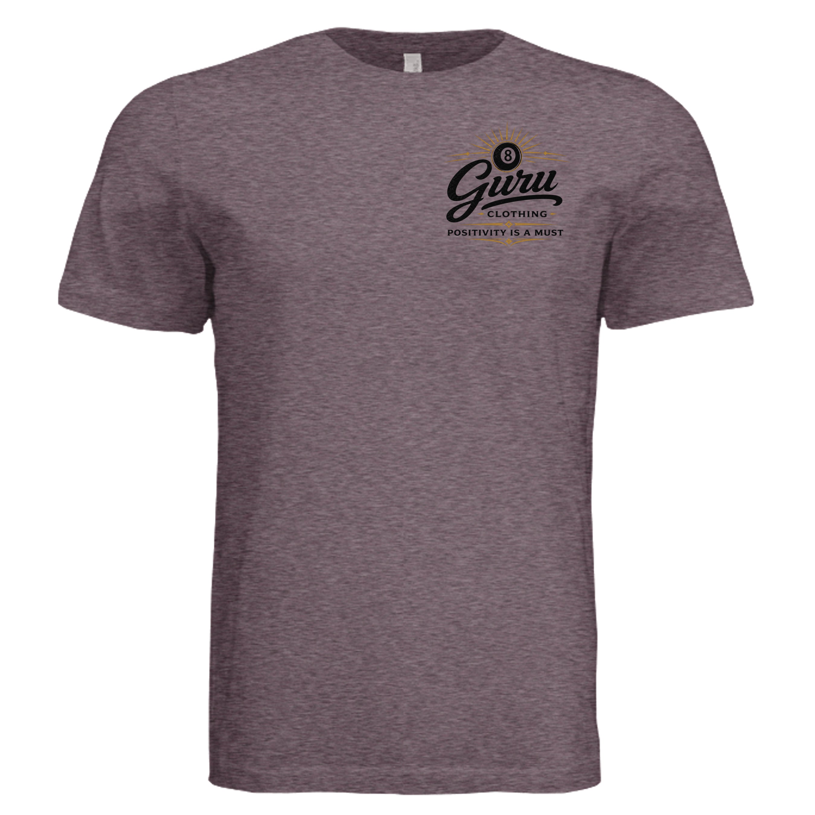 MAROON TRIBLEND - 3413C - FRONT