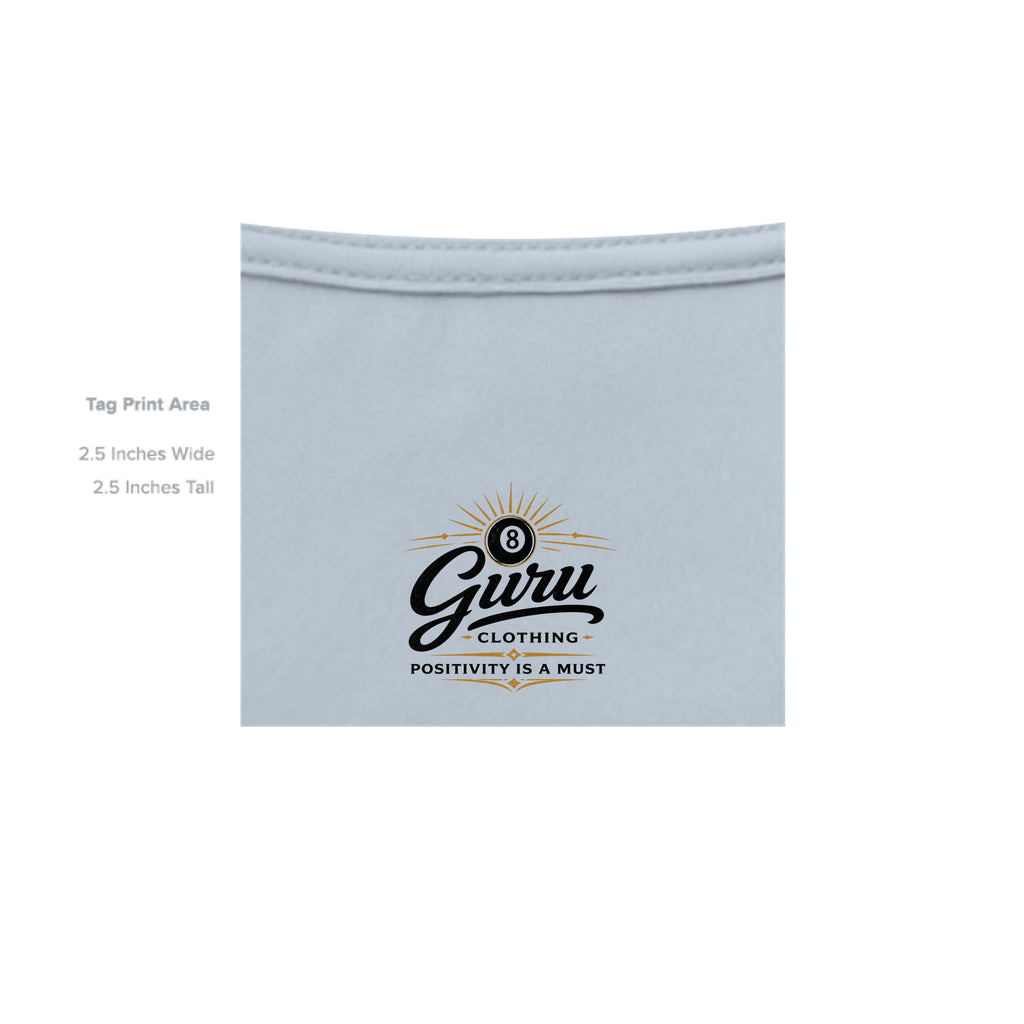 Solid Carolina Blue Triblend - 3413C - INSIDE_TAG_LINE