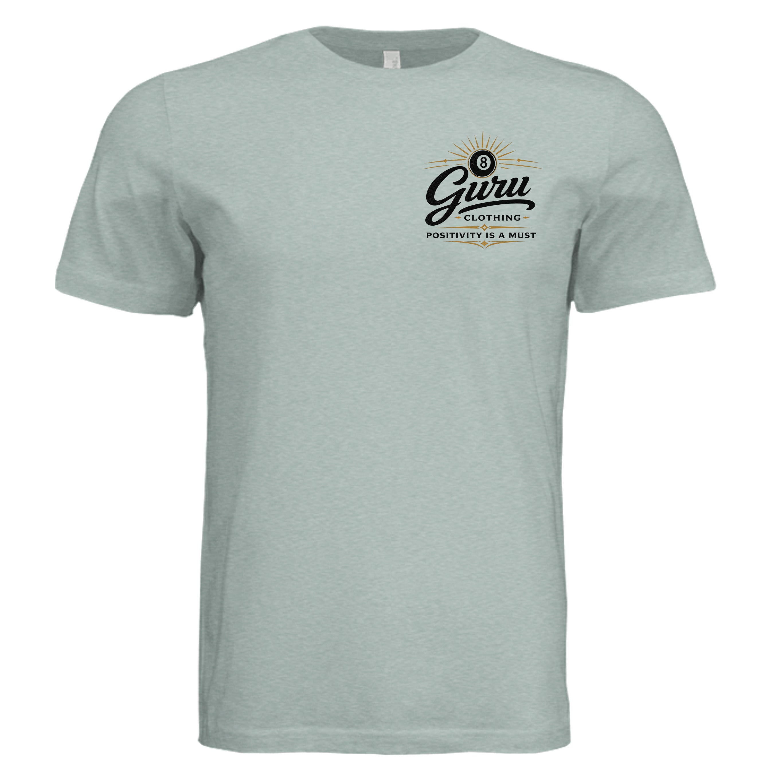 Dusty Blue Triblend - 3413C - FRONT